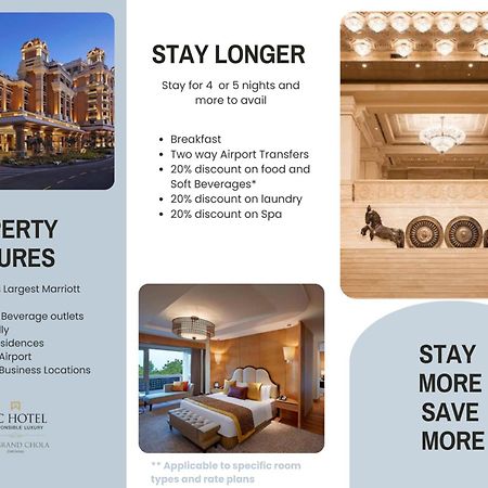 ไอทีซี แกรนด์ จุลา อะ ลักชัวรี คอลเลคชั่น โฮเต็ล เจนไน Hotel เชนไน ภายนอก รูปภาพ