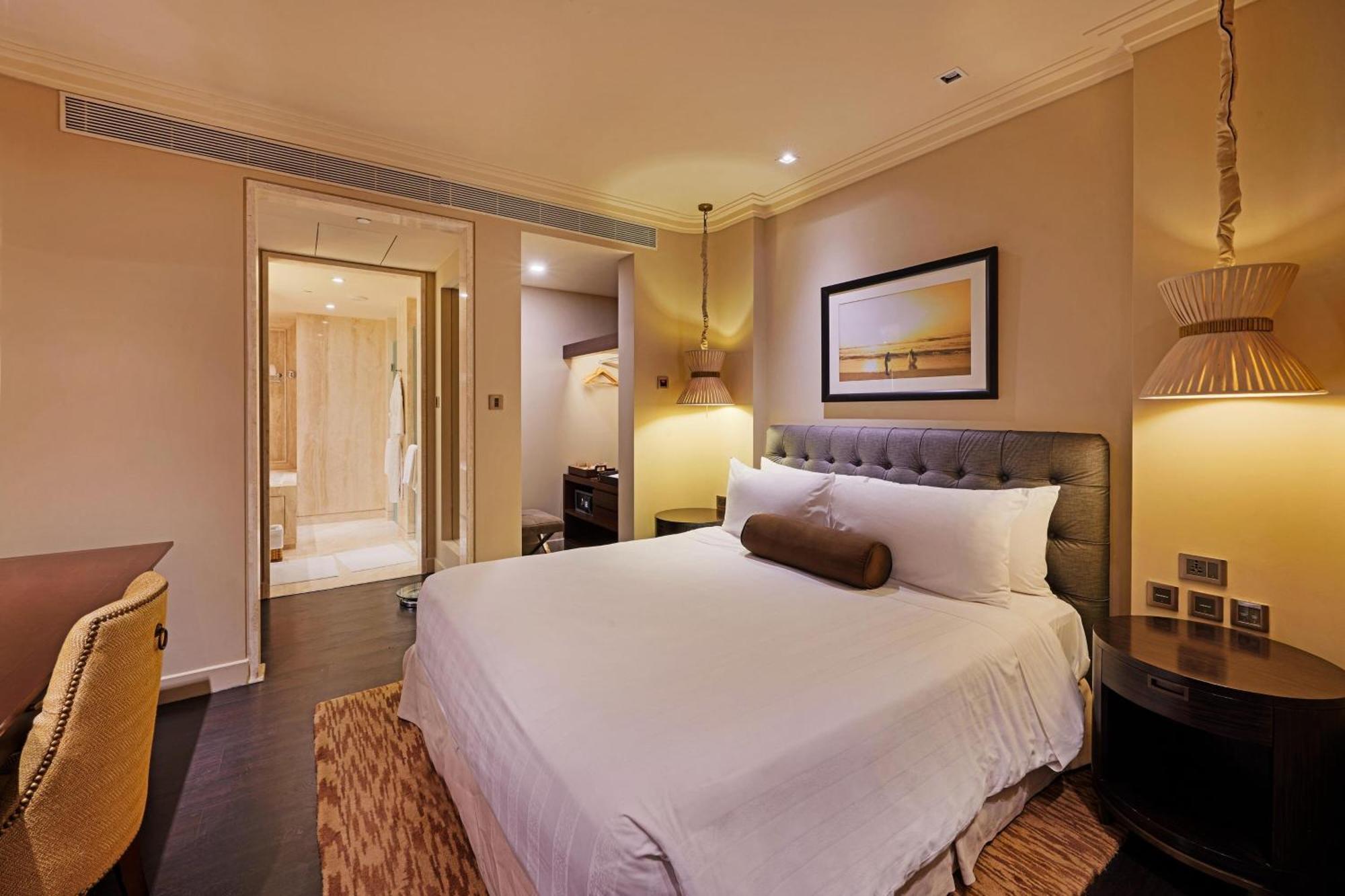 ไอทีซี แกรนด์ จุลา อะ ลักชัวรี คอลเลคชั่น โฮเต็ล เจนไน Hotel เชนไน ภายนอก รูปภาพ A bedroom at the hotel
